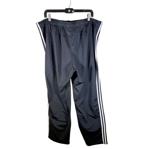 Adidas Men's 3XL Black Primegreen Essentials Warm-Up Open Hem Track Pants - Picture 2 of 9